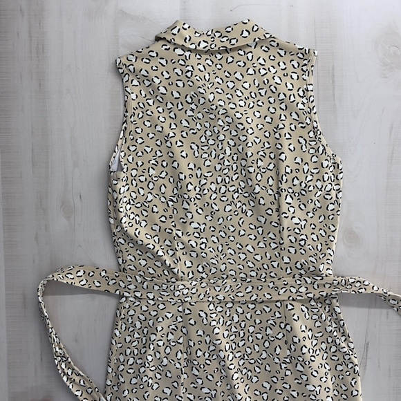 J. MCLAUGHLIN Catalina cloth dolly shirt dress animal print soft stretch S - Picture 8 of 11